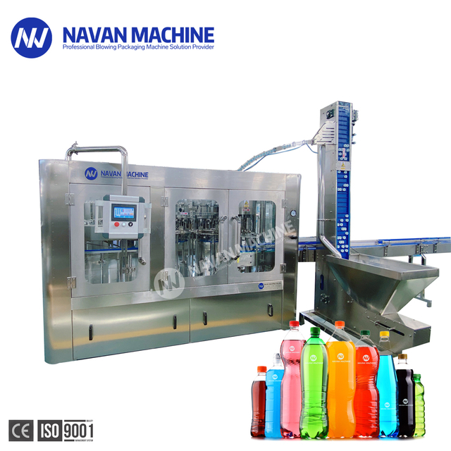 Machine de remplissage carbonatée automatique de boisson non alcoolisée pour la chaîne d'embouteillage d'eau de soude