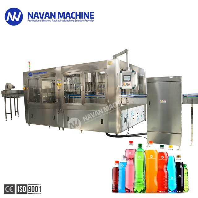 Accomplissez la ligne d'embouteillage automatique carbonatée d'eau de soude d'ANIMAL FAMILIER de machine de remplissage de boisson non alcoolisée